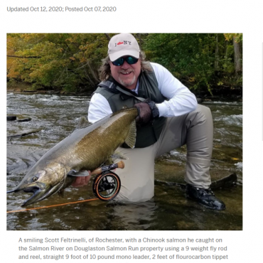 Fish on! Eye-opening, angler photos from the 2020 Upstate NY fall salmon run
