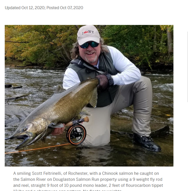 Salmon Fishing at its best! - Picture of Douglaston Salmon Run