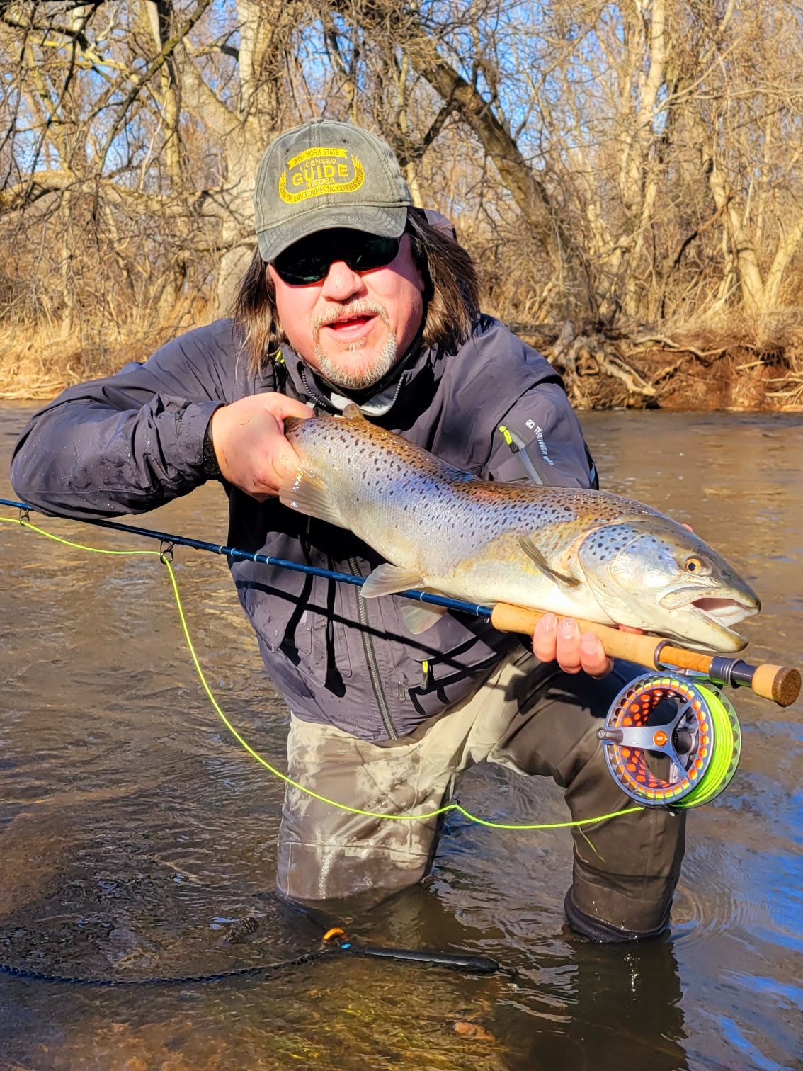 Spring Fly Fishing for Inland Trout, Lake Run Trout, & Smallmouth Bass